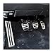 Car Pedals Fit For Nissan Xtrail T32 Qashqai Sport J11 Kicks Fit For Renault Koleos Kadjar Fit For Samsung QM6(4Pcs MT with rest)