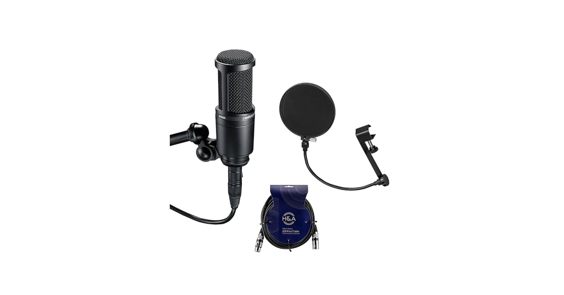 Amazon.com: Audio Technica AT2020 Condenser Studio