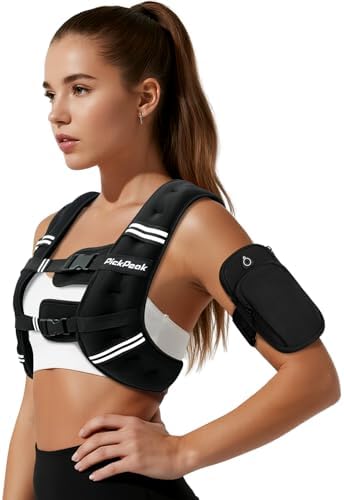 Weighted Vest for Woman Man 5lb/6lb/8lb/12lb/15lb/20lb/25lb/30lb ...