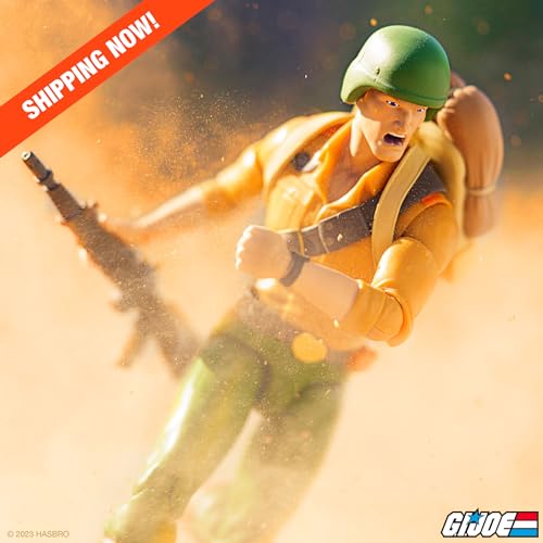 Super7 ULTIMATES! G.I. Joe Duke - 7" G.I. Joe Action Figure with Accessories Classic Cartoon Collectibles and Retro Toys