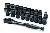 Crescent Brand CX6PT20 20 Pc. X6 Pass-Thru Ratchet & Socket Set (2-Pack)
