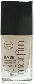 Base Fortalecedora Marfim para Unhas Fracas – Tratamento para Unhas Fracas e Quebradiças - Leve 1 Unidade Ou Monte Seu Kit (1 Unidade)