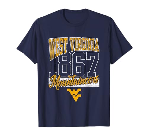 West Virginia Mountaineers Vintage 90's Rise Navy T-Shirt
