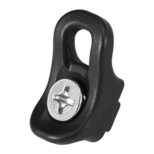 KKmoon Conjunto de 10 unidades de caiaque ilhó de amarração de laço de encaixe kit de corda elástica