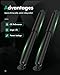 SCITOO Shocks Absorber Struts Rear Fits 2002-2009 Chevrolet Trailblazer/ 2002-2009 GMC Envoy/ 2003-2008 Isuzu Ascender/ 2004-2007 Buick Rainier/ 2003-2006 Chevrolet SSR 343395 37241 (pack of 2)