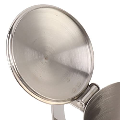 Jarro para Espuma de Leite Em Aço Inoxidável, Melhor Copo para Vaporizador para Espuma de Leite Medi