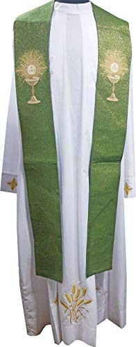 Étole en viscose vert calice idéale pour sublimer vos tenues de mi-saison