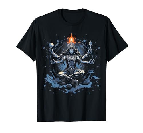 Shiva Hindú Zen Yoga Meditación Hinduismo Retro Hippie #12 Camiseta