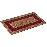 Diseño moderno Catral Line 60 Felpudo, Yute, Varios, 33 x 60