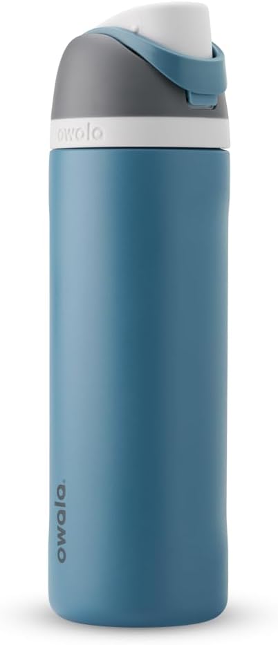 BlenderBottle C05951 FreeSip 24oz Stainless Steel - Blue Oasis