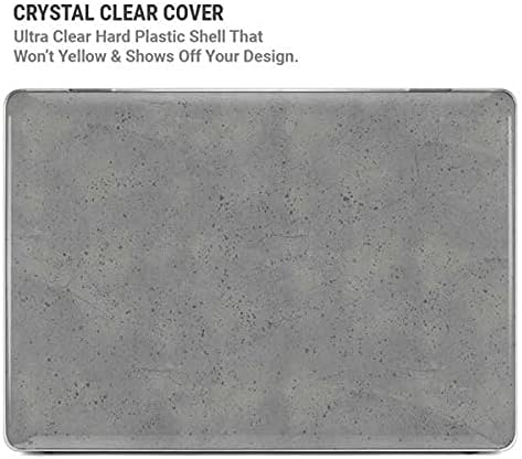 Skinit Case + Skin Compatible with MacBook Pro 15in (2016-19) Originally Designed Speckle Grey Concrete Design