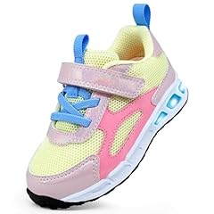 Light Pink/Beige Light Up Shoes Girls