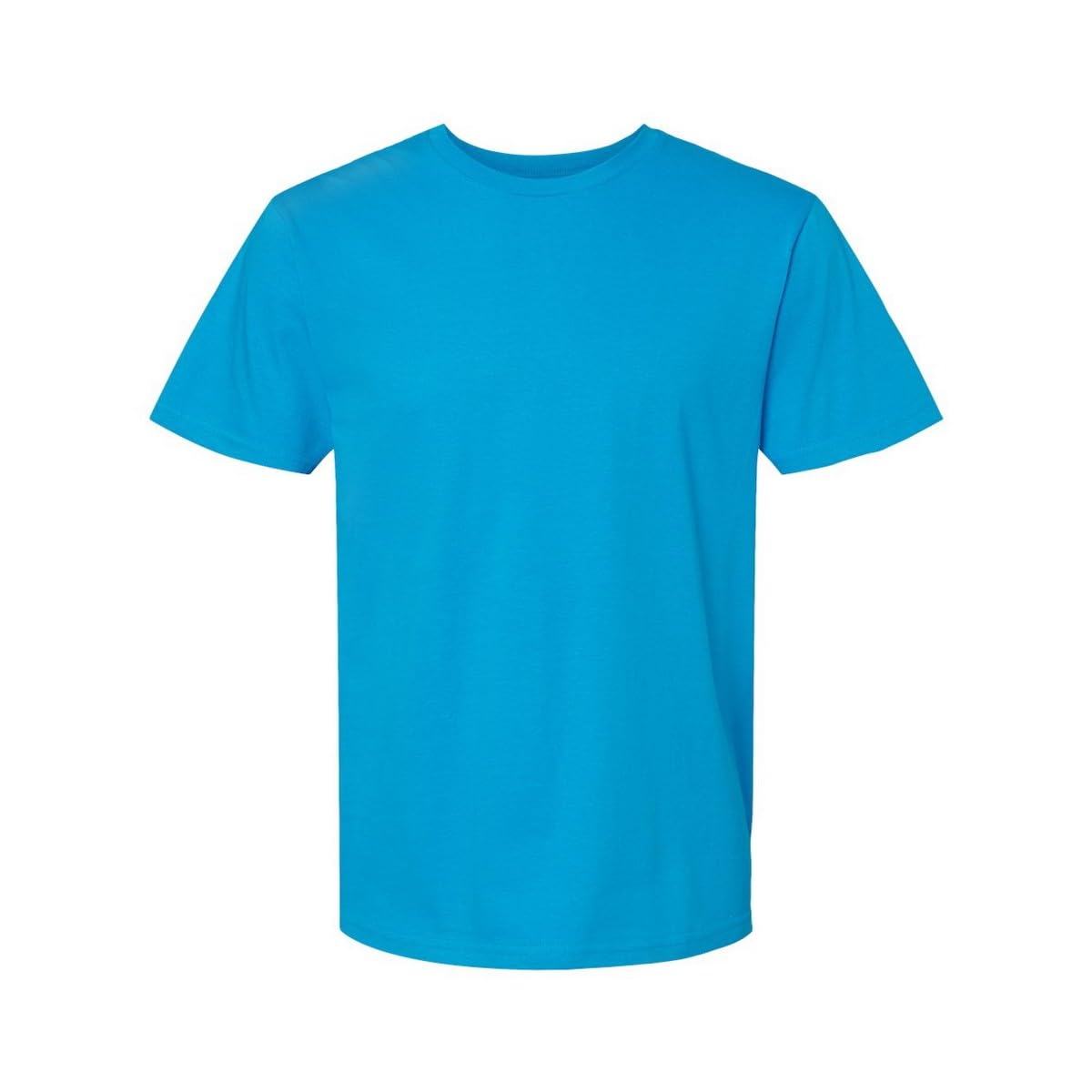 Gildan Unisex Adult Softstyle Midweight T-Shirt (L) (Sapphire Blue)