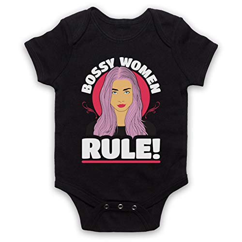 Feminist Slogan bébé barboteuse coton respirant bouton pression