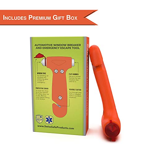Swiss Safe 5-in-1 Safety Hammer