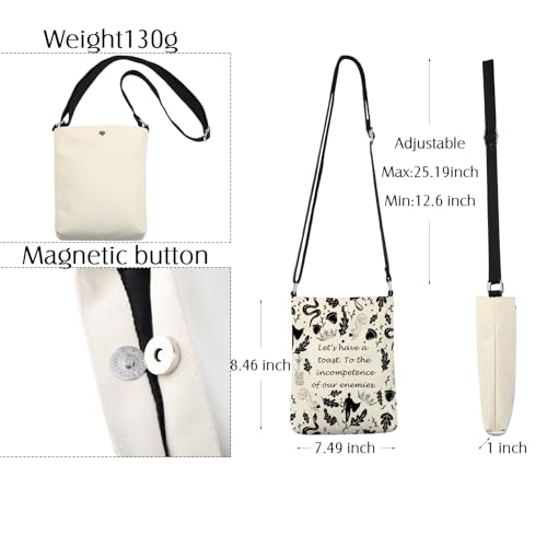 Prince Crossbody Bag Prince Merch Gifts Fantasy Romance Book Lover Gifts Bookish Gifts Sling Bag2