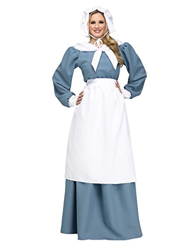 Pilgrim Lady Adult Costume, Medium/Large