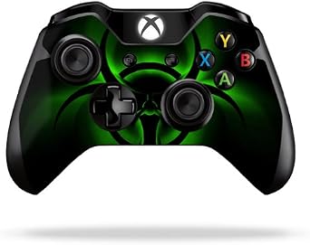 Protective Vinyl Skin Decal Skin Compatible with Microsoft Xbox One/One S Controller wrap Sticker Skins Bio Glow