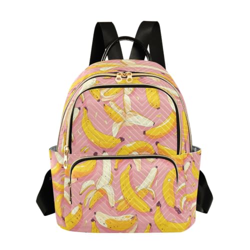 Sac à dos banane rose idéal pour les sorties de votre adolescent