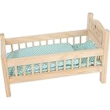 ikea puppenbett meerschweinchen Ein Puppenbett mit Puppenzubehör für junge Puppeneltern