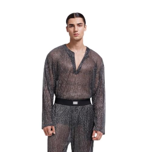 Men's Black Pajamas