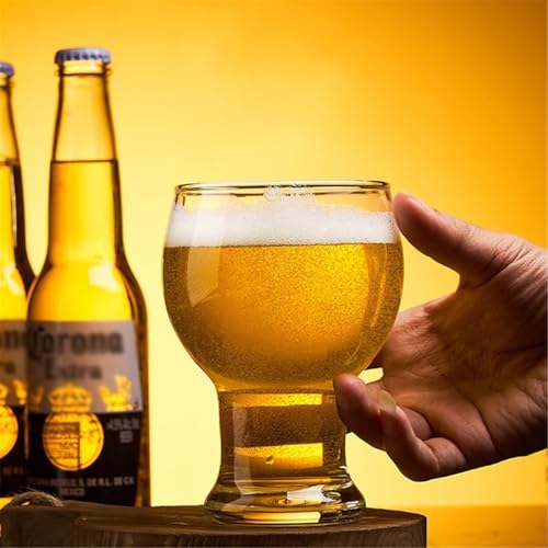 Vasos de agua vasos de cerveza de 15,5 oz transparentes estilo pinta 4