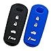 Alegender Qty(2) Smart Key Fobs Remote Covers Case Holder Jacket Skin for 2017 2018 Mazda CX-5 CX5 6 3 Miata MX5 Smart 4 Buttons Keyless Entry