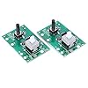 2 Pcs Solar Lamp String Controller Module 1.2V Circuit Board with 8 Modes and Switch Light Accessories Maximum Current 400mA Discharge Current 100mA for LED Solar String Lights