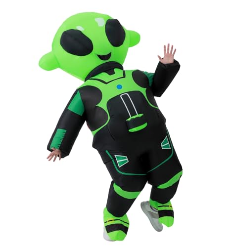 RHYTHMARTS Disfraz Alien Disfraz Alien Hinchable Disfraz Alien Inflable Adulto Disfraces Inflables de Alienígena para Adultos