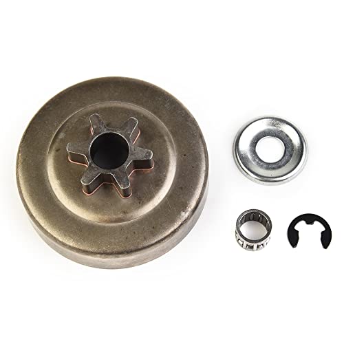 Kit rondelles et circlips pour tambour d'embrayage tronçonneuse MS170 MS180 - 3