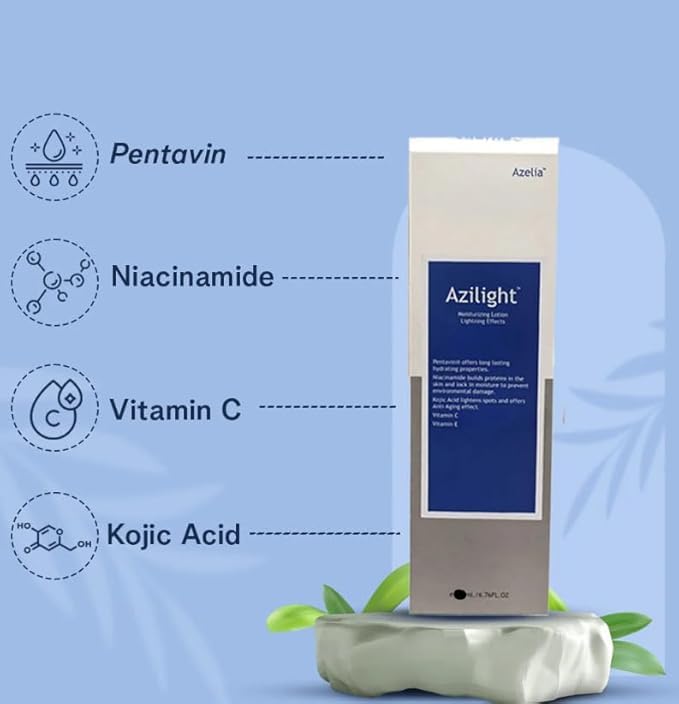 Image of Azilight lotion for tan removal