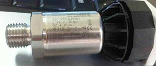 Huba Control 520.931S031301 Pressure Sensor (Pressure Transmitter), 0.16 bar, Supply 7.33VDC, Output 4.20mA
