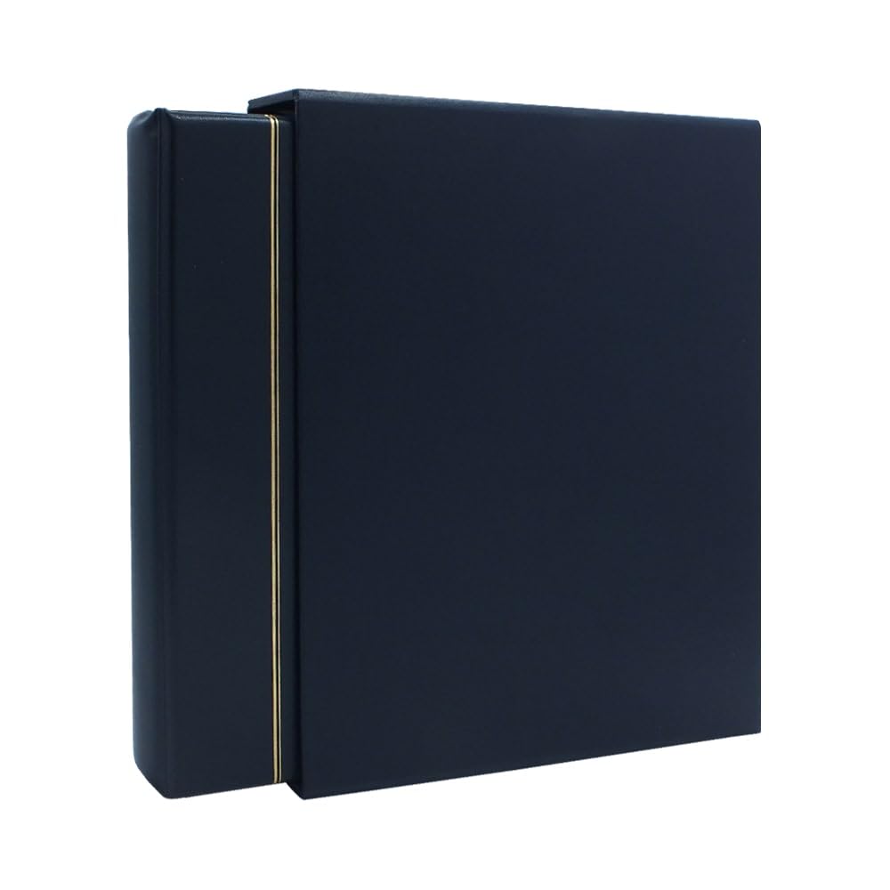 SAFE 704-4 Raccoglitore ad anelli Marocco blu per francobolli