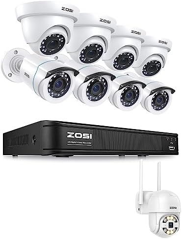 ZOSI 8CH 2K Wi-Fi 6 Sistema Di Telecamere Di Sicurezza Monor - Foto 6