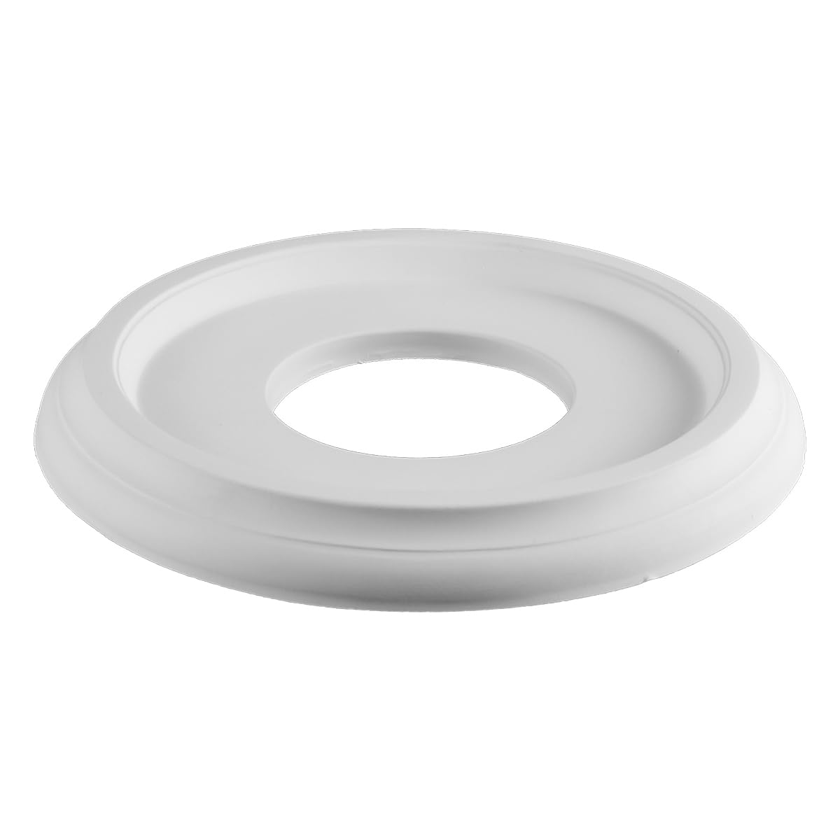 Laroal 10 Inch 25CM PU Ceiling Medallion Decorative Base for Light Fixtures Modern Eco-Friendly Ceiling Decoration with 3CM Thickness for Chandeliers - Image 3