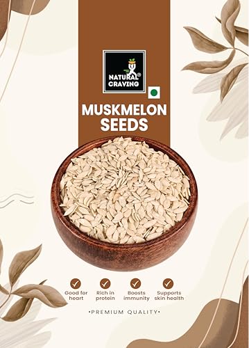 Image of Natural Craving Muskmelon Seeds 900g | Kharbooj Magaj | Edible Kharbuja Beej | High Protein, Iron & Magnesium Rich Seeds | Superfood Snack for Seed Cycling, Cooking & Toppings