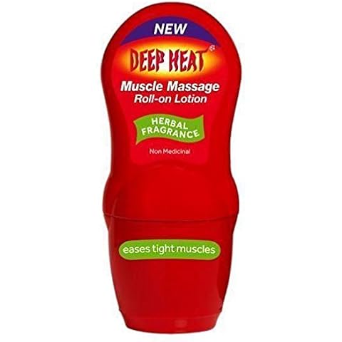 SIX Packs of Deep Heat Muscle Massage Roll-On Lotion 50ml Cover