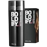 BOLDIFY Hair Fibers for Thinning Hair - 100% Undetectable Natural Formula - Completely Conceals Hair Loss in 15 Seconds - 25 Grams (Dark Blonde)