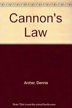 Hardcover Cannon's Law Book