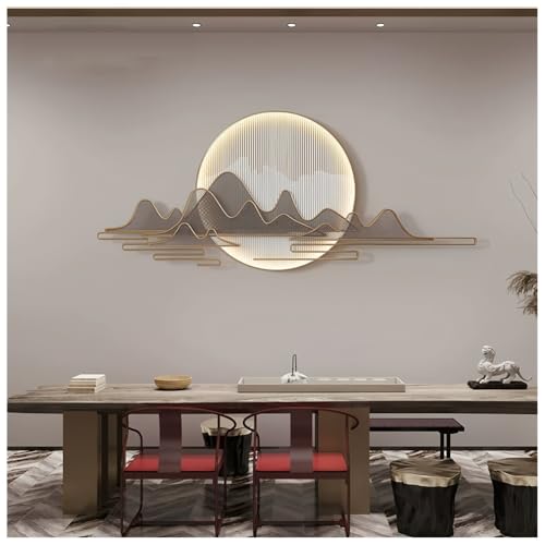 Decoración De Pared Metálica Moderna