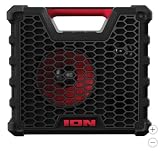 I0N-Audio Tailgater Tough 65W Portable All-Weather Wireless Speaker – Bluetooth 5.3, IPX5 Water-Resistant, USB-A Powerbank (Renewed)