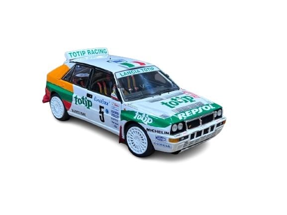 1/18 Diecast Kyosho Lancia Delta HF Integrale 1993 Monte Carlo White Model Car