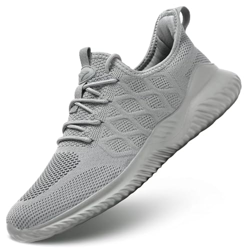 Mens Walking Shoes Running Tennis Sneakers Mesh Casual Sports Breathable Shoes