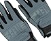 Neff Daily Pipe Neoprene No-Slip Silicone Palm Adult Ski and Snowboarding Gloves For Men and Women (Medium, Grey)