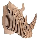 cabeza animal decoracion Regalo perfecto para niños y amantes de la decoración. Detrás incluye una ranura para que se puedan colgar con facilidad en cualquier tipo de pared como una escultura