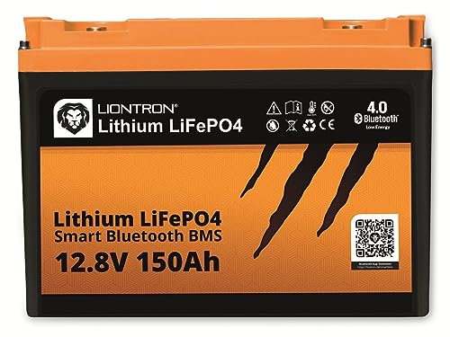 LIONTRON LiFePO4 12V 150Ah Lithium Batterie mit Smart