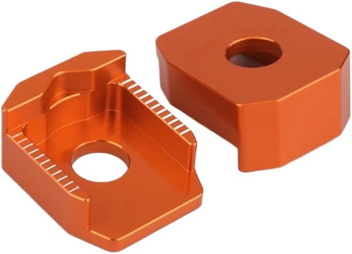 CNC Rear Chain Adjuster Axle Block Compatible With SX65 1998 1999 2000 2001 2002 2003 2004 2005 2006 2007 2008 2009 2010 2011 2012 2013 2014 2015