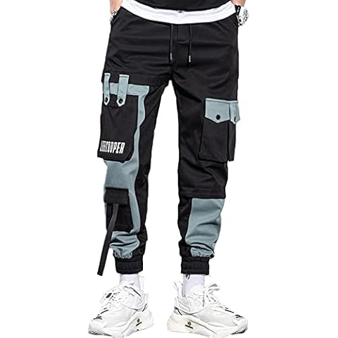 Aelfric Eden Men's Techwear Cargo Pants Jogging Cool Pants Trousers Unisex Streetwear Trouser Pants Women Hip hop Casual Trousers Cover