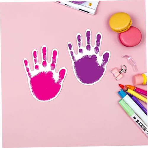 Découpes forme de main en papier pour tableau de classe, lot de 100 pièces multicolores