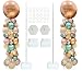 LANGXUN 2 Sets 50-inch High DIY Balloon Column Stand Kits for Birthday Decorations, Wedding Decorations, Party Decorations, Christmas Decorations (Column Stand)